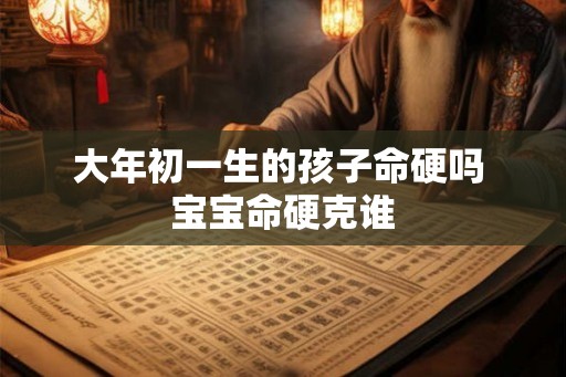 大年初一生的孩子命硬吗 宝宝命硬克谁