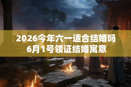 2026今年六一适合结婚吗 6月1号领证结婚寓意