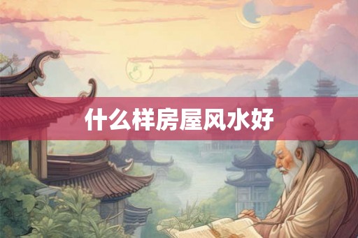 什么样房屋风水好