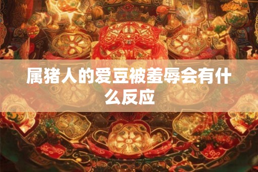 属猪人的爱豆被羞辱会有什么反应 属猪人的爱豆被羞辱会有什么反应