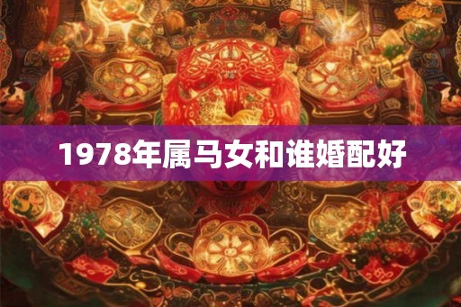 1978年属马女和谁婚配好