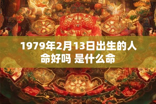 1979年2月13日出生的人命好吗 是什么命