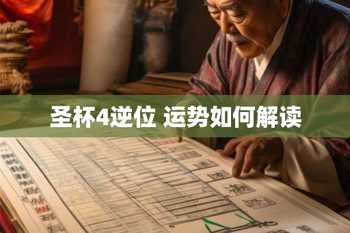 圣杯4逆位 运势如何解读