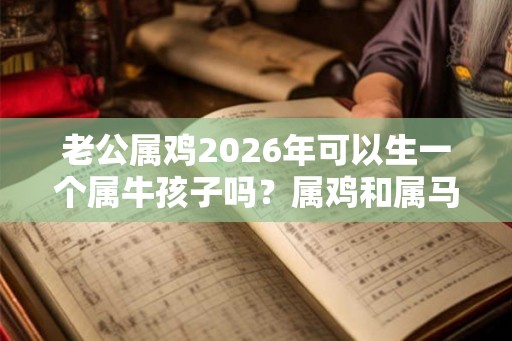 老公属鸡2026年可以生一个属牛孩子吗？属鸡和属马合不合？