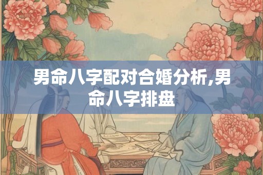 男命八字配对合婚分析,男命八字排盘 男命八字配对合婚分析,男命八字排盘