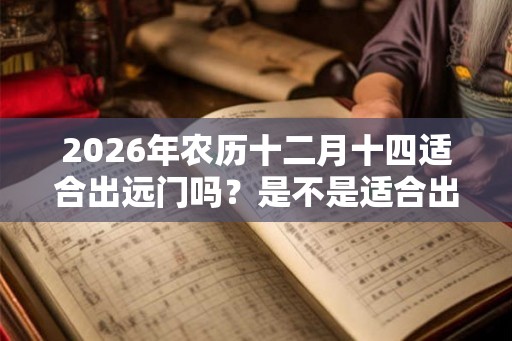 2026年农历十二月十四适合出远门吗?是不是适合出行的吉日? 2026年农历十二月十四适合出远门吗?是不是适合出行的吉日?