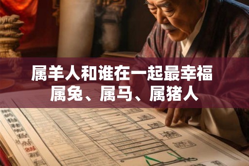 属羊人和谁在一起最幸福 属兔、属马、属猪人