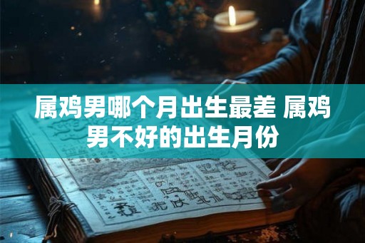 属鸡男哪个月出生最差 属鸡男不好的出生月份 属鸡男哪个月出生最差 属鸡男不好的出生月份