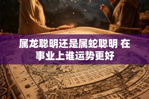 属龙聪明还是属蛇聪明 在事业上谁运势更好 属龙聪明还是属蛇聪明 在事业上谁运势更好