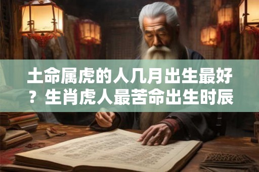 土命属虎的人几月出生最好？生肖虎人最苦命出生时辰