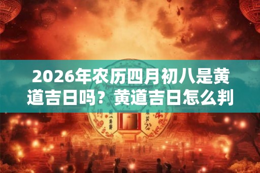 2026年农历四月初八是黄道吉日吗？黄道吉日怎么判断？