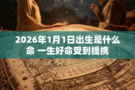2026年1月1日出生是什么命 一生好命受到提携