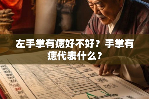 左手掌有痣好不好？手掌有痣代表什么？