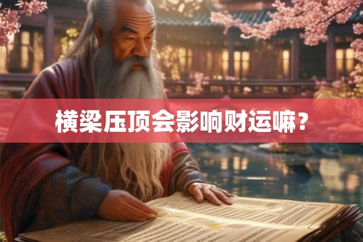 横梁压顶会影响财运嘛？