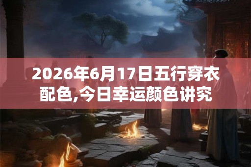2026年6月17日五行穿衣配色,今日幸运颜色讲究 2026年6月17日五行穿衣配色,今日幸运颜色讲究