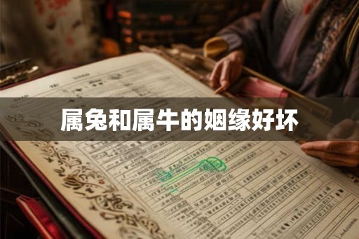 属兔和属牛的姻缘好坏