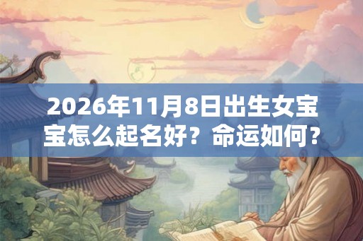 2026年11月8日出生女宝宝怎么起名好?命运如何? 2026年11月8日出生女宝宝怎么起名好?命运如何?
