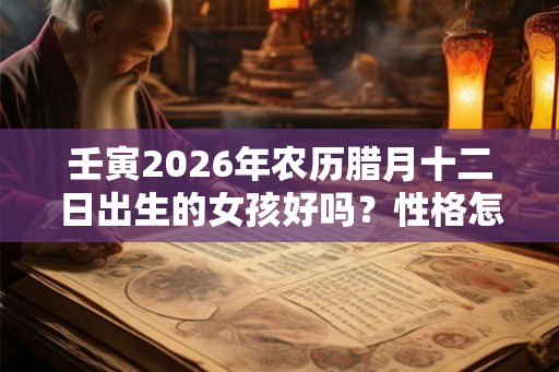 壬寅2026年农历腊月十二日出生的女孩好吗？性格怎么样？