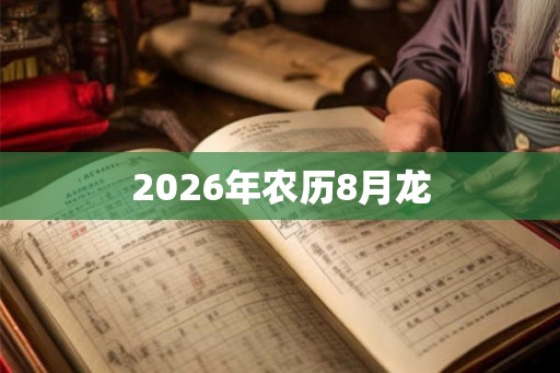 2026年农历8月龙 2026年农历8月龙