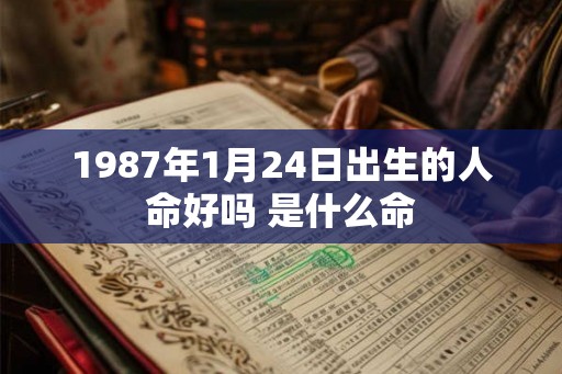 1987年1月24日出生的人命好吗 是什么命