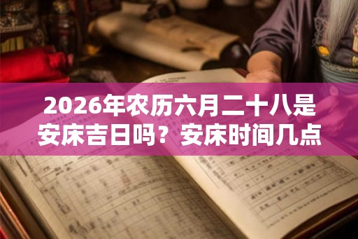 2026年农历六月二十八是安床吉日吗?安床时间几点好? 2026年农历六月二十八是安床吉日吗?安床时间几点好?