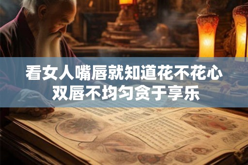 看女人嘴唇就知道花不花心 双唇不均匀贪于享乐 看女人嘴唇就知道花不花心 双唇不均匀贪于享乐