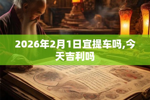 2026年2月1日宜提车吗,今天吉利吗