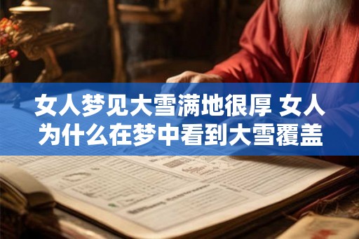 女人梦见大雪满地很厚 女人为什么在梦中看到大雪覆盖大地