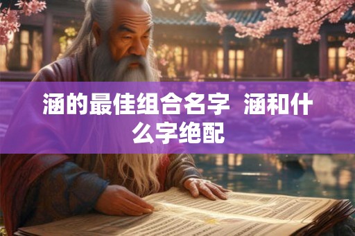 涵的最佳组合名字  涵和什么字绝配