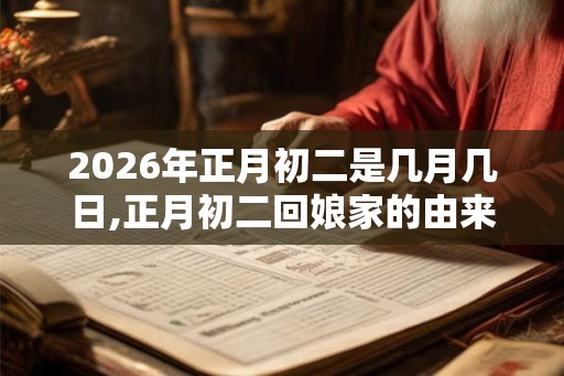 2026年正月初二是几月几日,正月初二回娘家的由来 2026年正月初二是几月几日,正月初二回娘家的由来