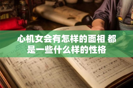 心机女会有怎样的面相 都是一些什么样的性格 心机女会有怎样的面相 都是一些什么样的性格