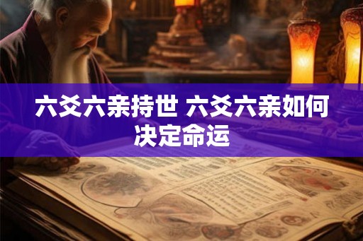 六爻六亲持世 六爻六亲如何决定命运 六爻六亲持世 六爻六亲如何决定命运