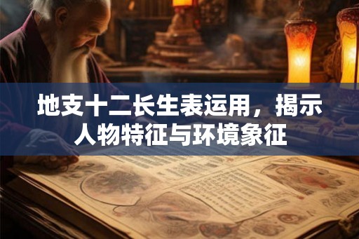 地支十二长生表运用，揭示人物特征与环境象征