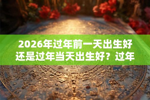 2026年过年前一天出生好还是过年当天出生好？过年出生宝宝分析