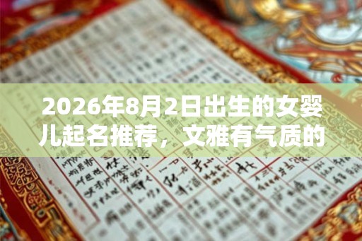 2026年8月2日出生的女婴儿起名推荐,文雅有气质的名字 2026年8月2日出生的女婴儿起名推荐,文雅有气质的名字