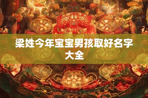梁姓今年宝宝男孩取好名字大全