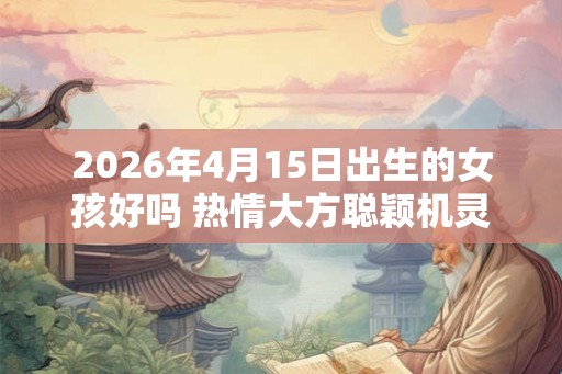 2026年4月15日出生的女孩好吗 热情大方聪颖机灵 2026年4月15日出生的女孩好吗 热情大方聪颖机灵