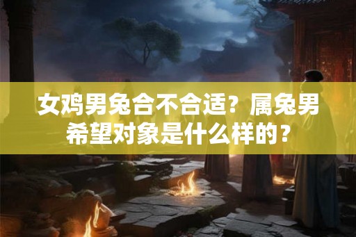 女鸡男兔合不合适？属兔男希望对象是什么样的？