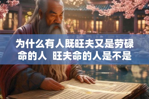 为什么有人既旺夫又是劳碌命的人 旺夫命的人是不是很多 为什么有人既旺夫又是劳碌命的人 旺夫命的人是不是很多