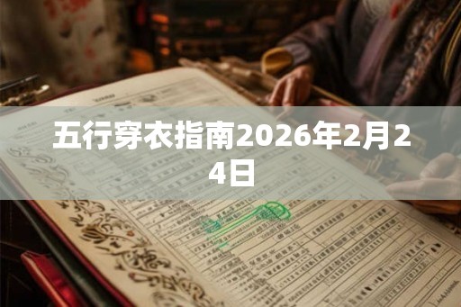 五行穿衣指南2026年2月24日