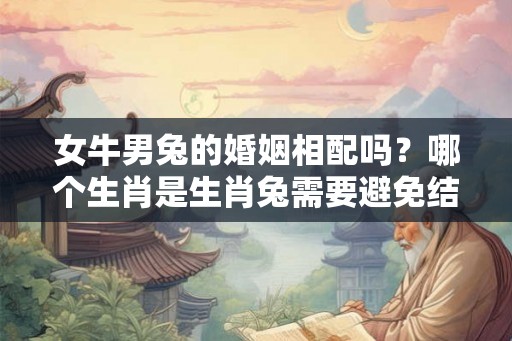 女牛男兔的婚姻相配吗？哪个生肖是生肖兔需要避免结婚对象？