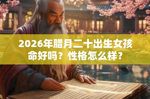 2026年腊月二十出生女孩命好吗？性格怎么样？