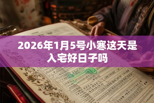 2026年1月5号小寒这天是入宅好日子吗