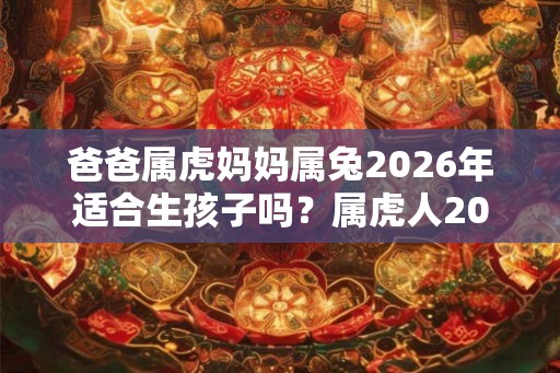 爸爸属虎妈妈属兔2026年适合生孩子吗？属虎人2026年婚姻好吗？