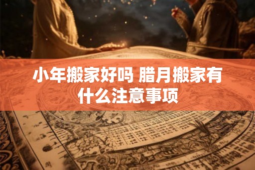 小年搬家好吗 腊月搬家有什么注意事项 小年搬家好吗 腊月搬家有什么注意事项