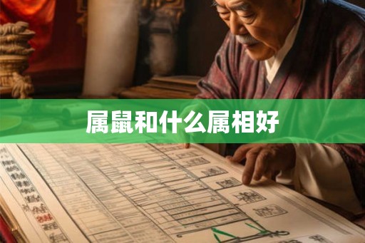 属鼠和什么属相好