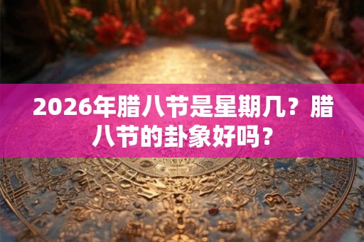 2026年腊八节是星期几？腊八节的卦象好吗？