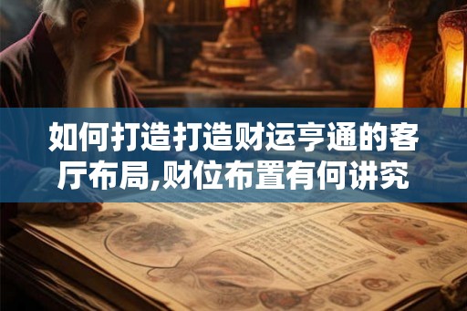 如何打造打造财运亨通的客厅布局,财位布置有何讲究