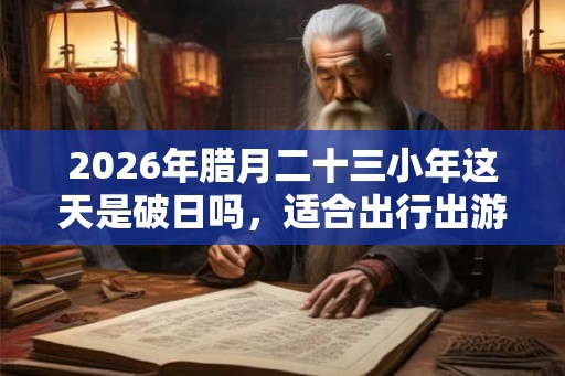 2026年腊月二十三小年这天是破日吗，适合出行出游吗？