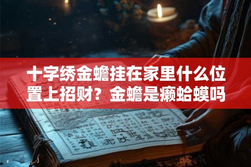 十字绣金蟾挂在家里什么位置上招财？金蟾是癞蛤蟆吗？